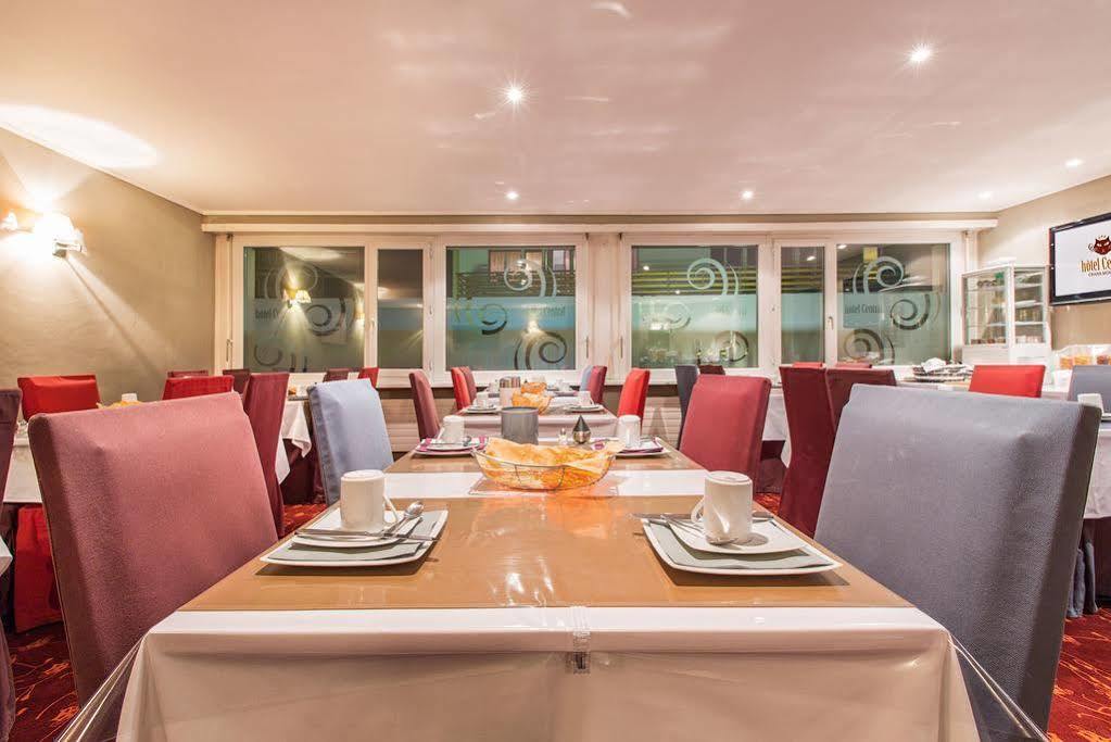 Hotel Central, Spa & Lounge Bar Кран-Монтана Экстерьер фото